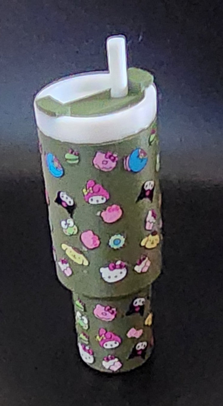 Mini Chapstick Tumbler Keychains