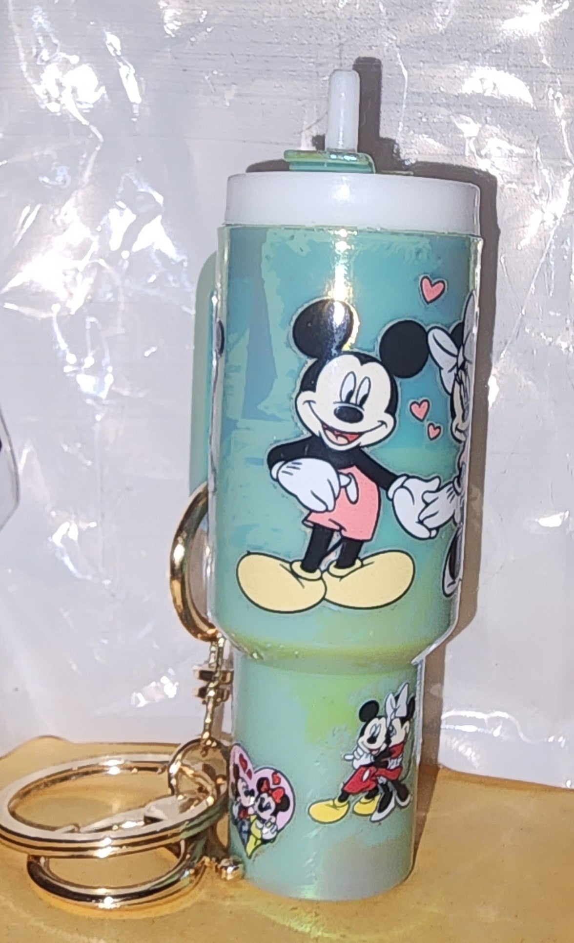 Mickey mini chapstick holder