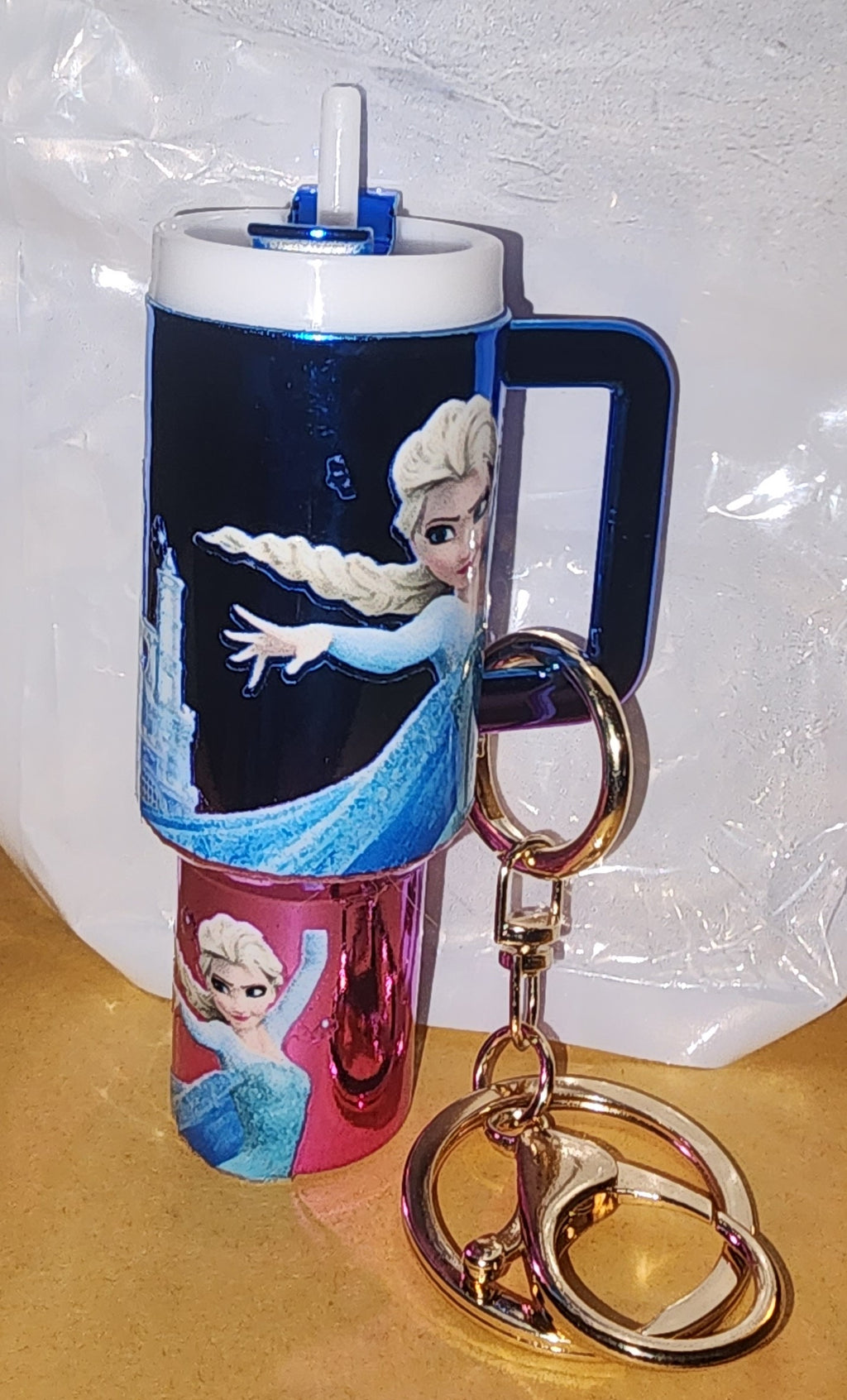 Frozen mini chapstick holder