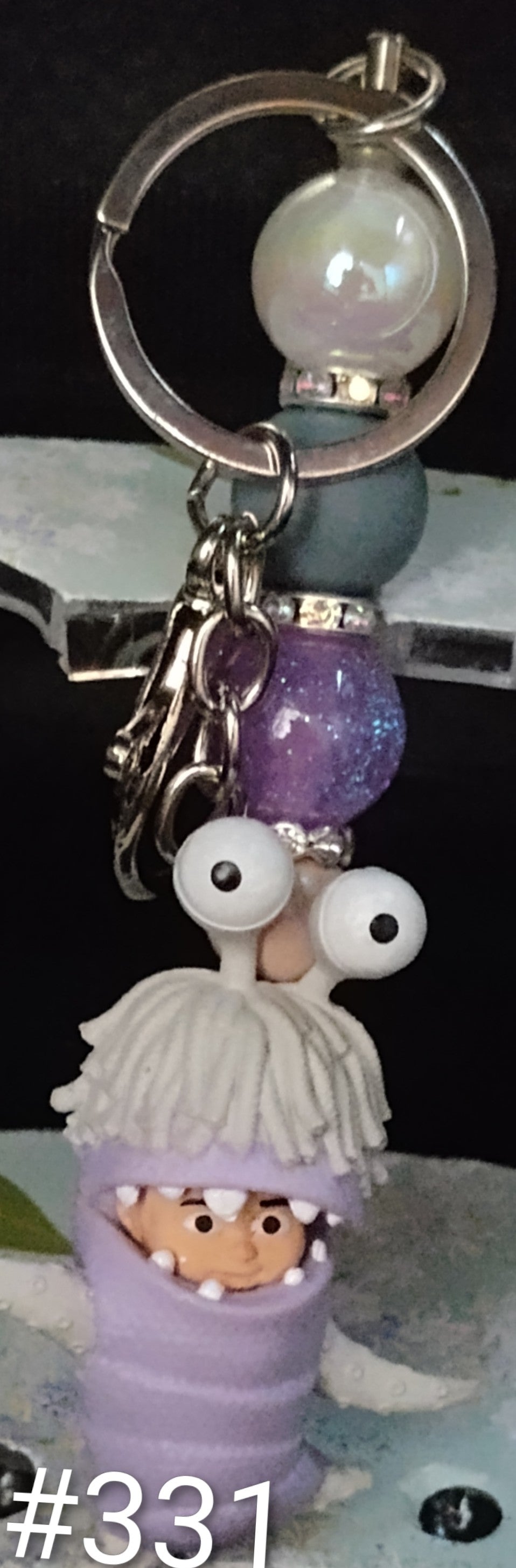 Boo Keychain #331