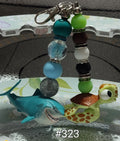 Bruce and Squirt Double Keychain #323