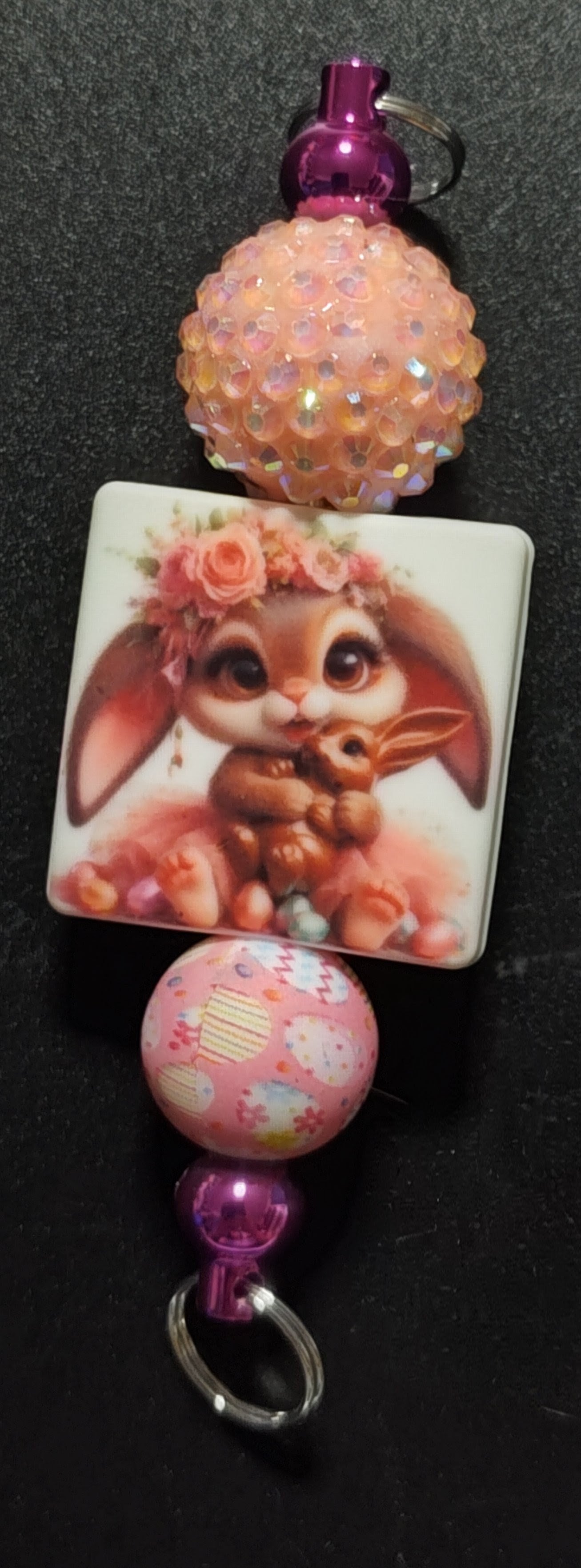 Bunny Pink Phone Charm