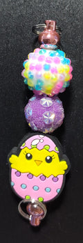 Chick Easter Pink Phone Charm