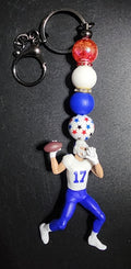 Buffalo Bills Josh Allen Keychain
