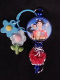 Royal blue keychain with Mary Poppins