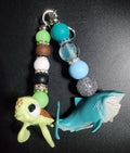 Double Keychain with Squirt and Bruce