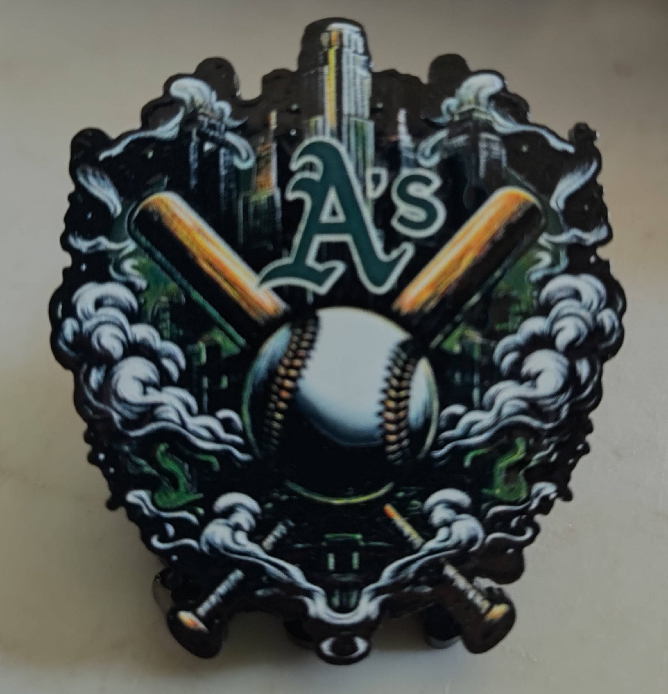 Oakland A's Bag Clip