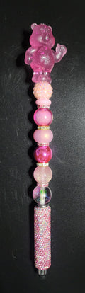 Pink Glitter Care Bear Stylus