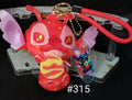 Red Stitch Keychain #315
