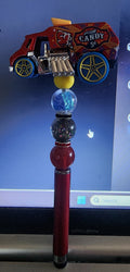Red toy van stylus/pen combo 1