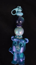 Lt blue keychain with Sully focal