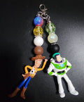 Toy Story Double Keychain with Woody and Buzz