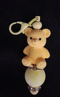 Yellow Keychain with yellow bear