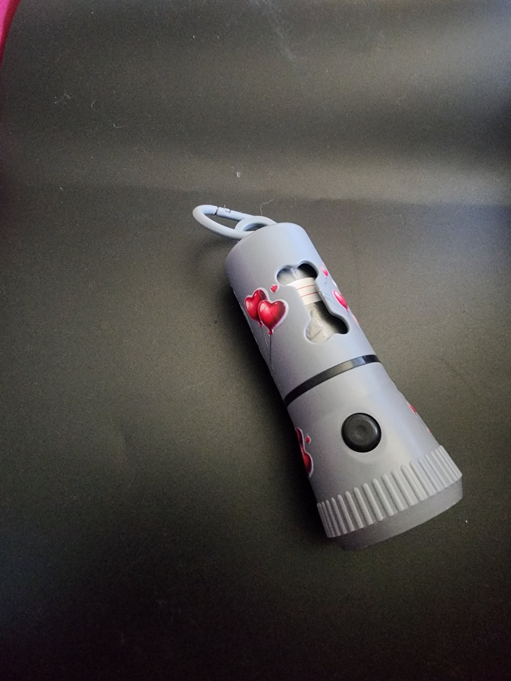 Dog Waste Holder w/Flashlight