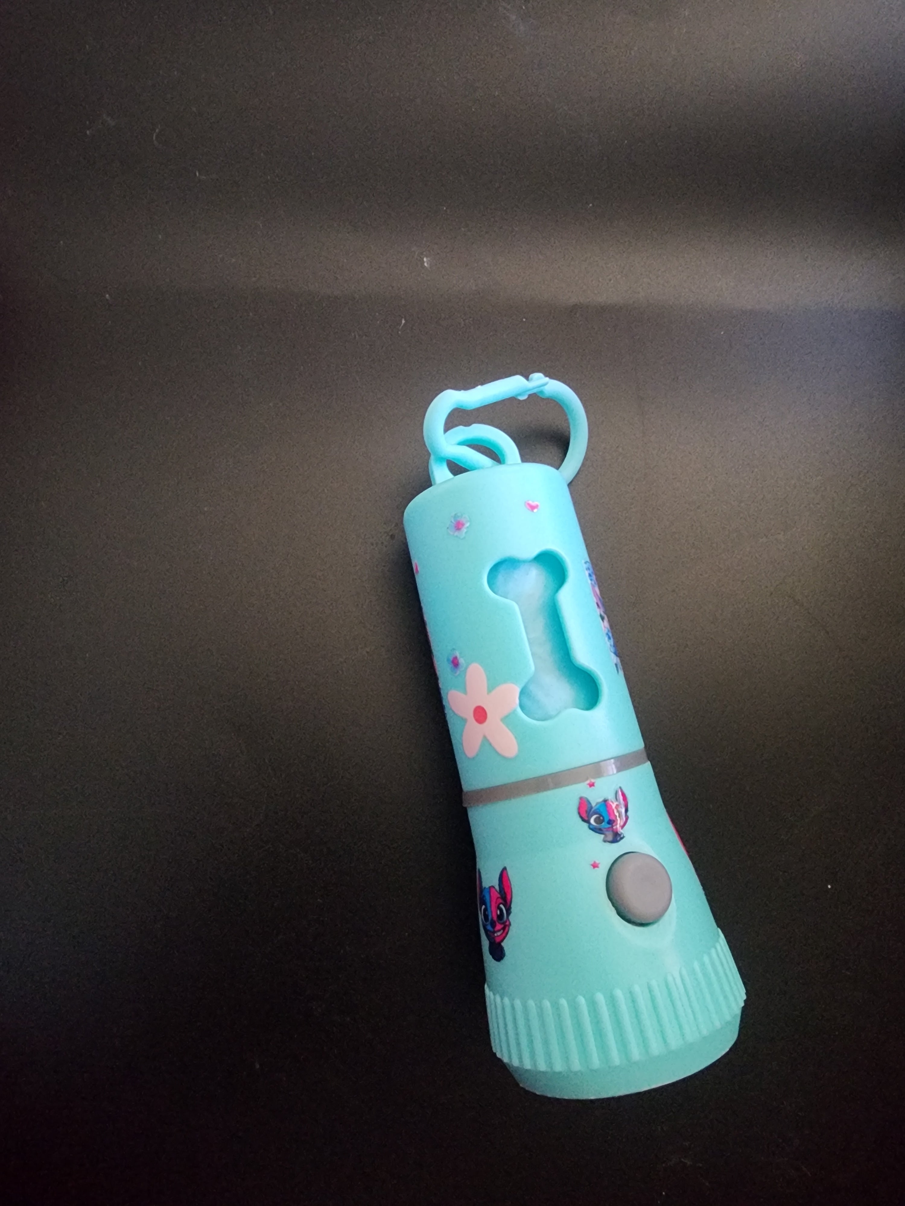 Dog Waste Bag Holder w/Flashlight